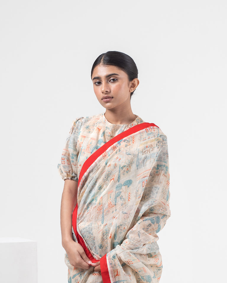 Load image into Gallery viewer, Imperial Chanderi Silk Saree