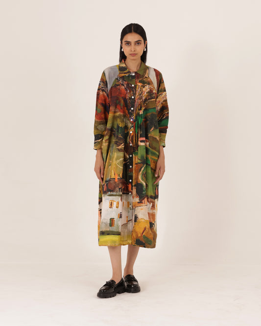 Tuscany Pintuck Dress