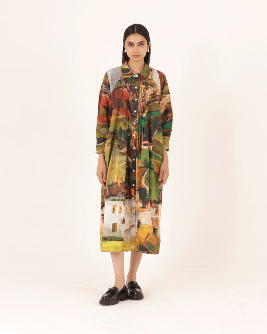 Tuscany Pintuck Dress