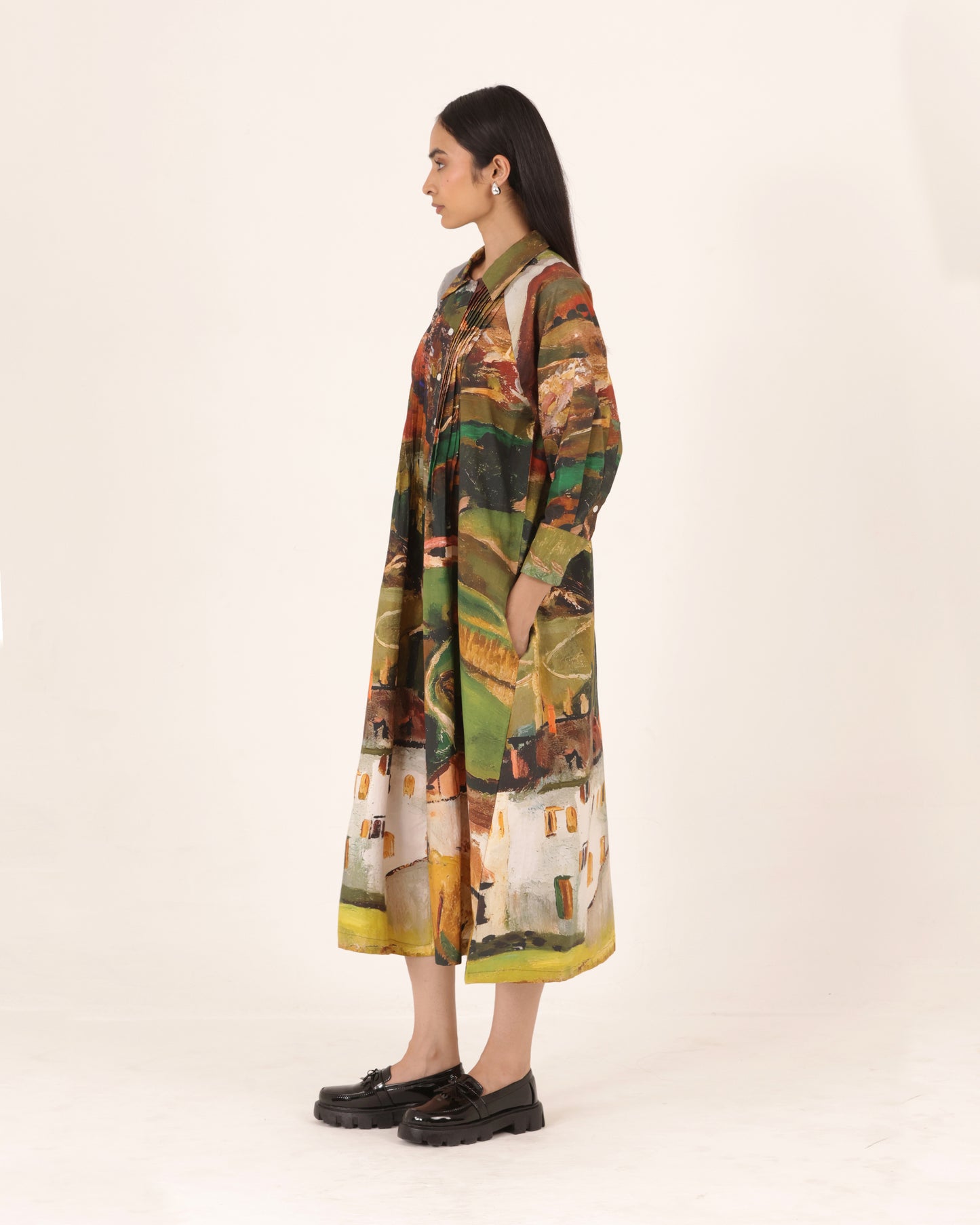 Tuscany Pintuck Dress