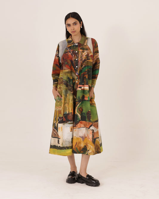 Tuscany Pintuck Dress