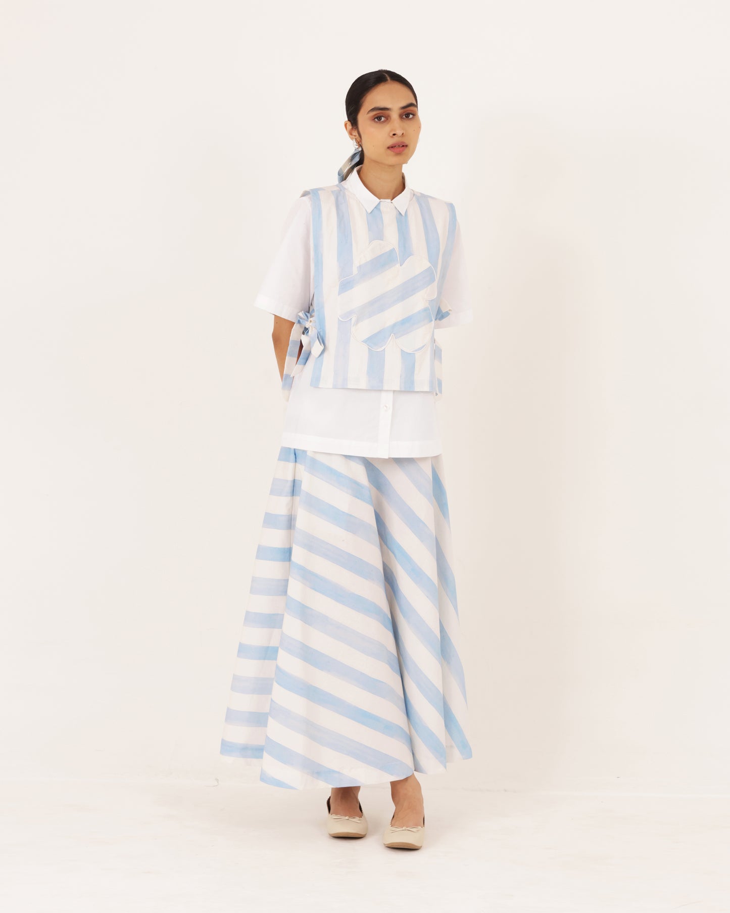 Nora Skirt Bib Set