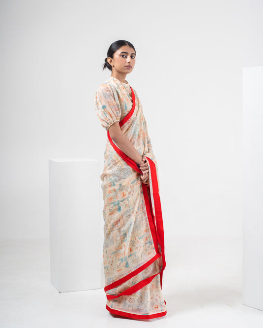 Imperial Chanderi Silk Saree