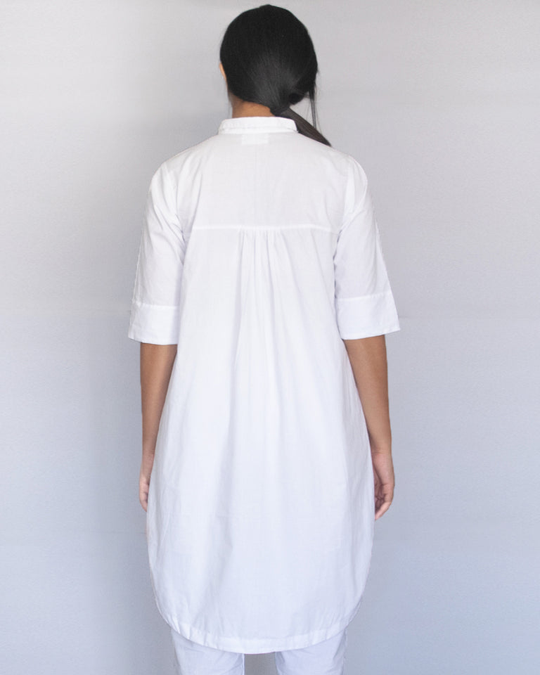 Load image into Gallery viewer, White Shirt Tunic