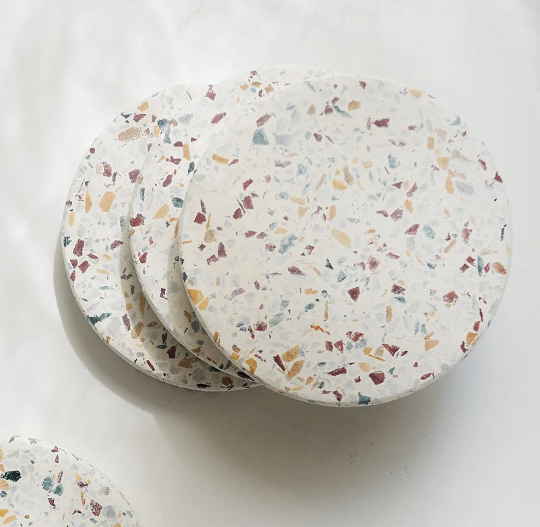 Load image into Gallery viewer, Terrazzo Coaster Set of 4