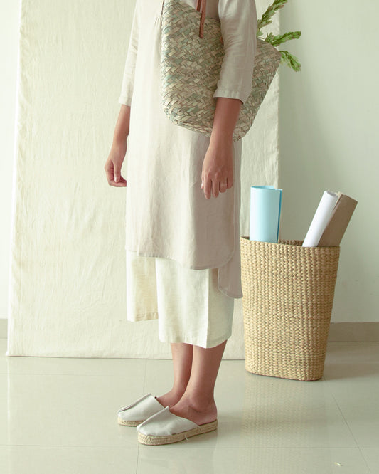 Ivory Cotton Culottes